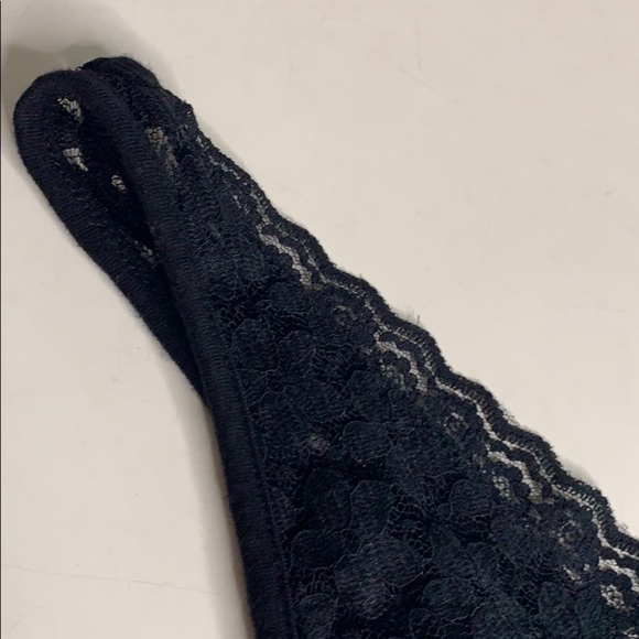 Lace Guess Los Angeles Red Tab Black Lace Bodysuit women’s xs - Picture 4 of 8